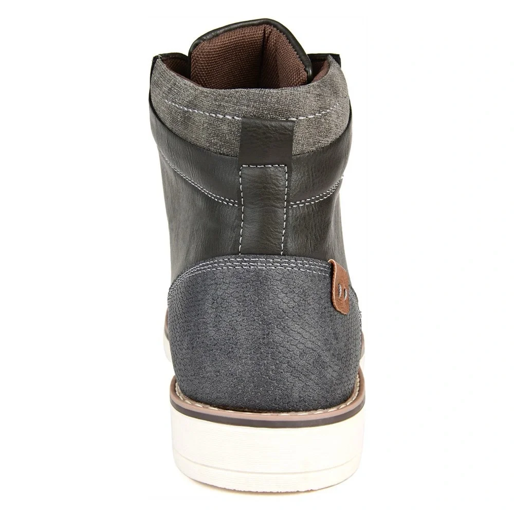Vance Co. Men’s Evans Lace Up Ankle Boot - Grey- Size 11